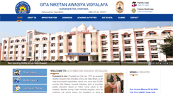 Desktop Screenshot of gitaniketan.org